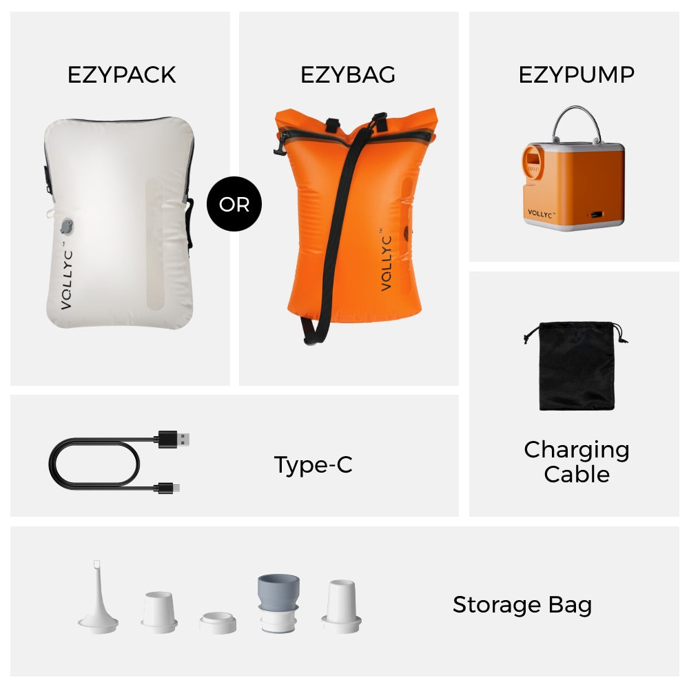 VOLLYC X Dreammodernbuy EZY SET - Crush Space with 85% Compression