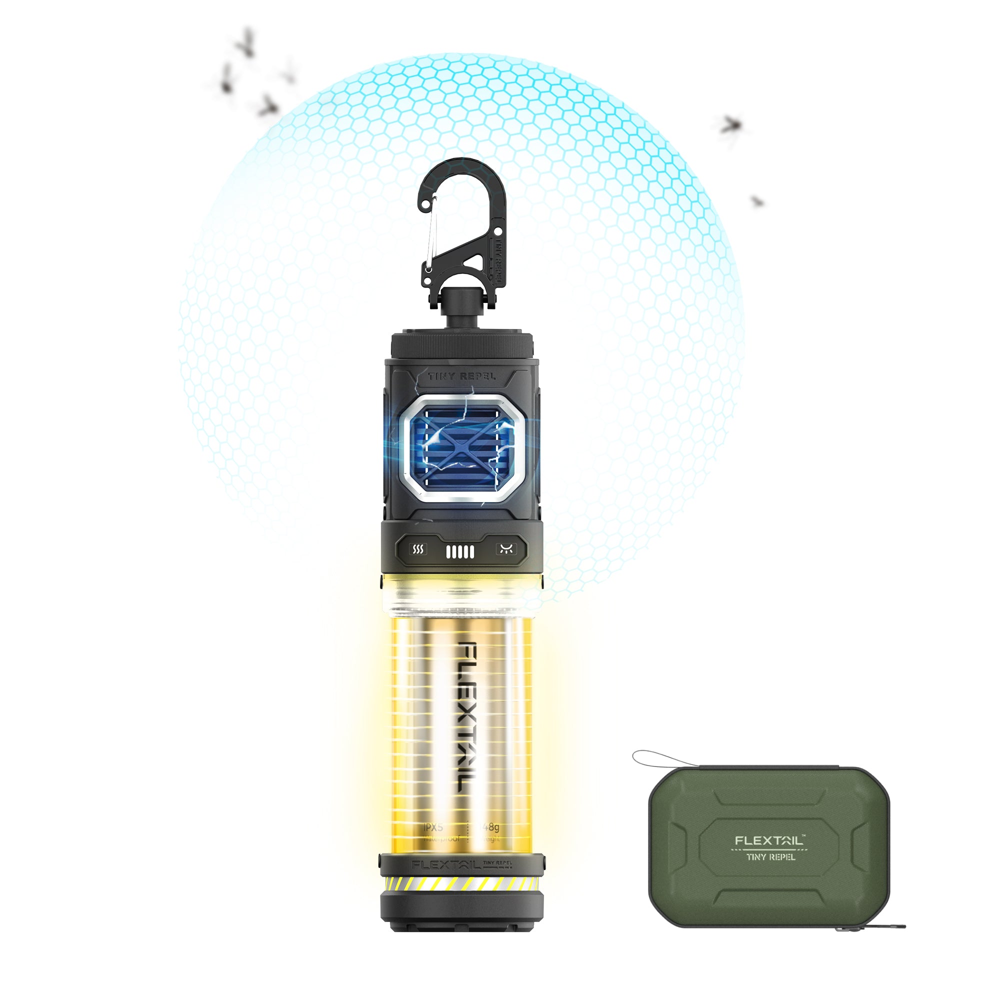 TINY REPELLER - 3 IN 1 Outdoor Insect Repellent with Power Bank Function