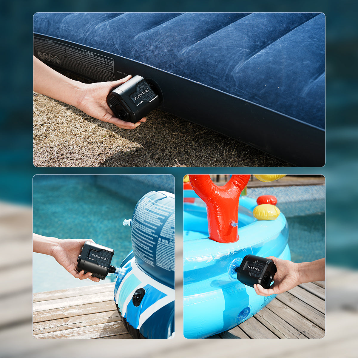 EVO PUMP 3 - 1000L/MIN Portable & Rechargeable Air Pump