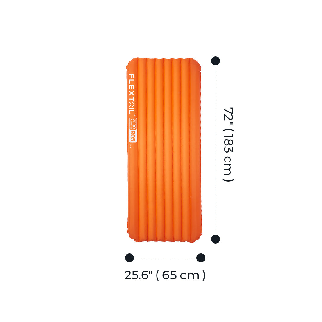 ZERO MATTRESS R05 - 5.6 R-value Ultralight Air Sleeping Pad