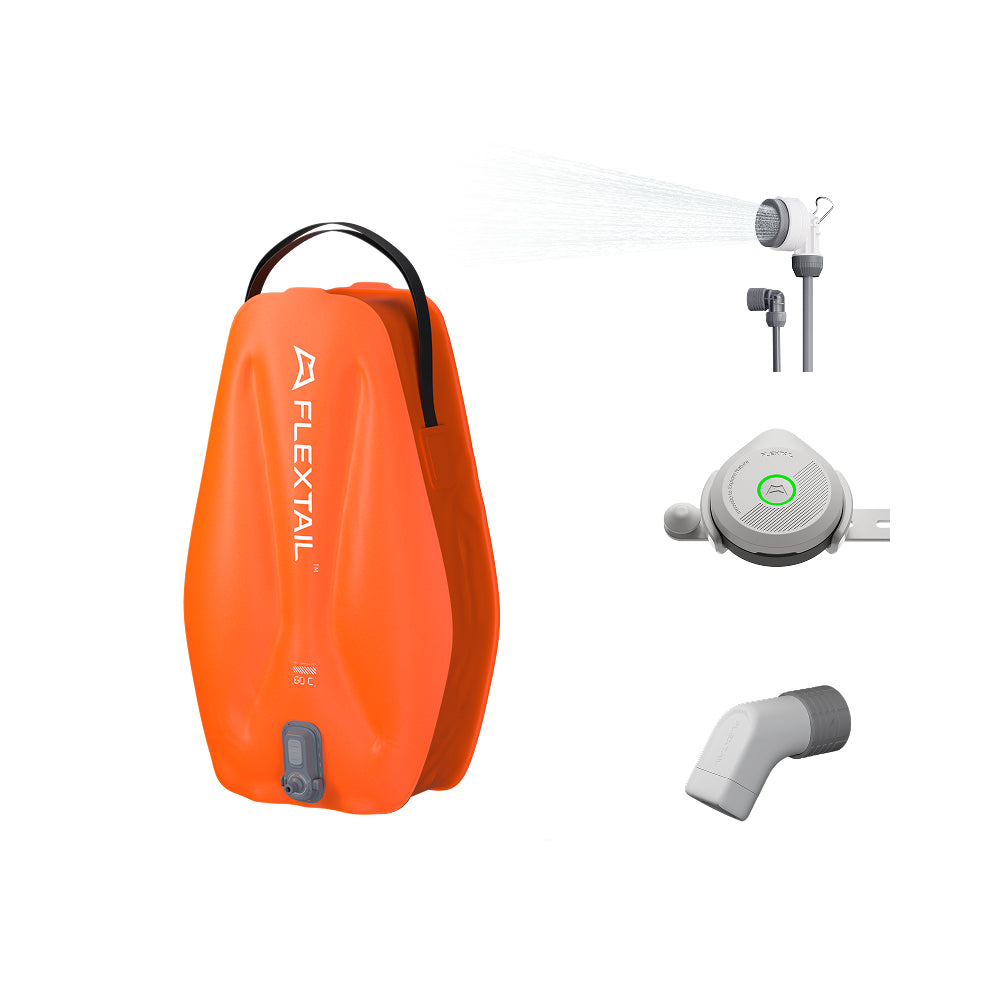 TINY SHOWER BUCKET & BAG - Your On the Go Shower Station