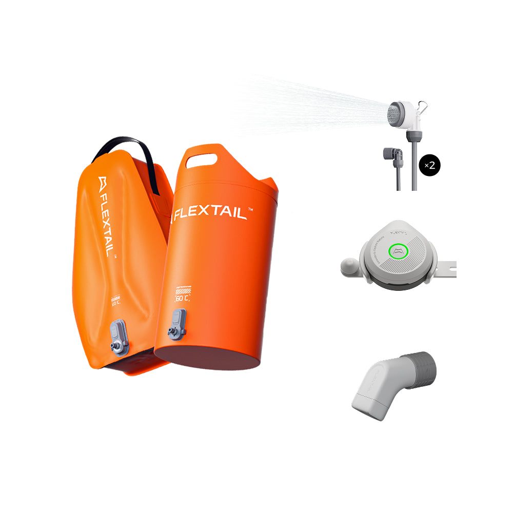 TINY SHOWER BUCKET & BAG - Your On the Go Shower Station
