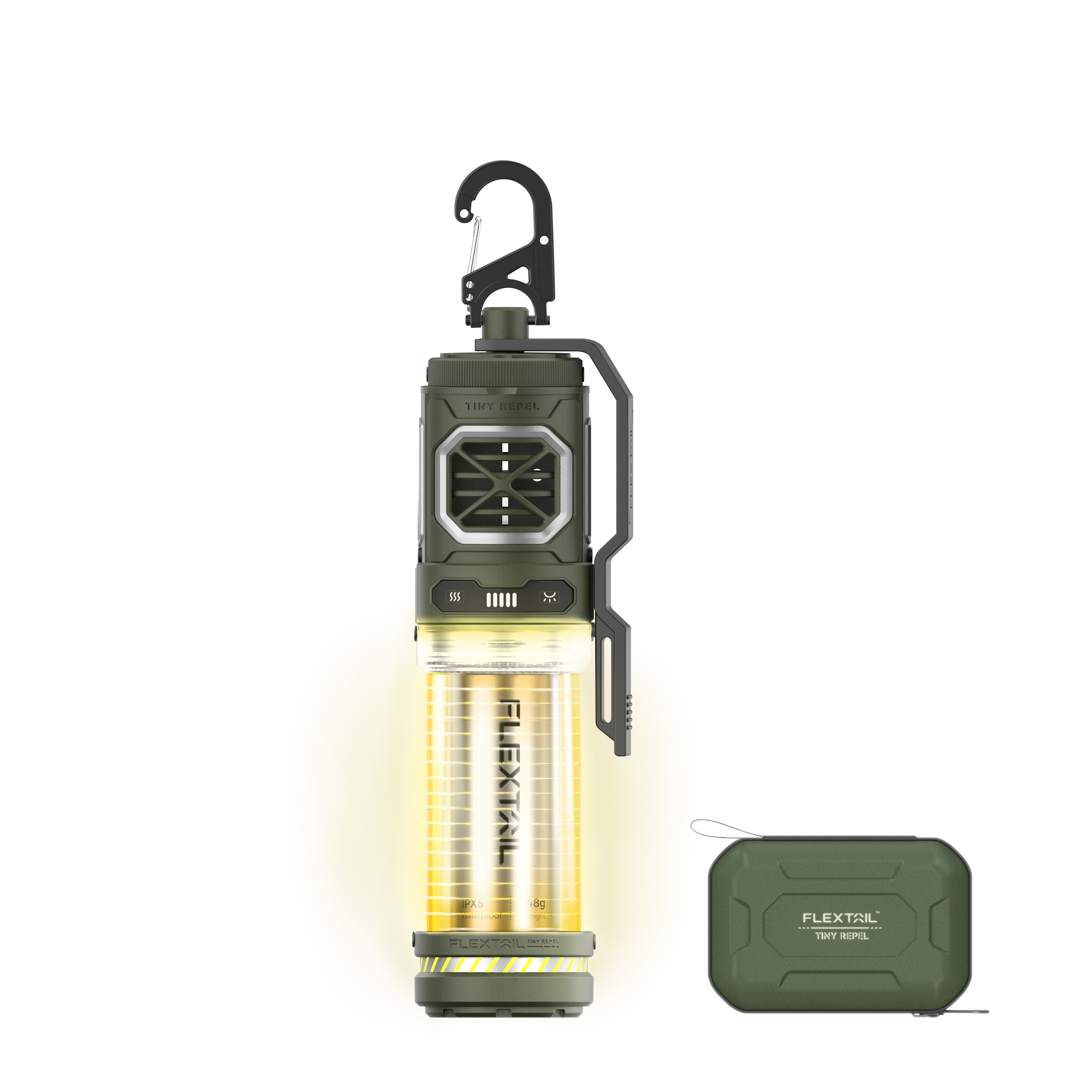 TINY REPELLER - 3 IN 1 Outdoor Insect Repellent with Power Bank Function
