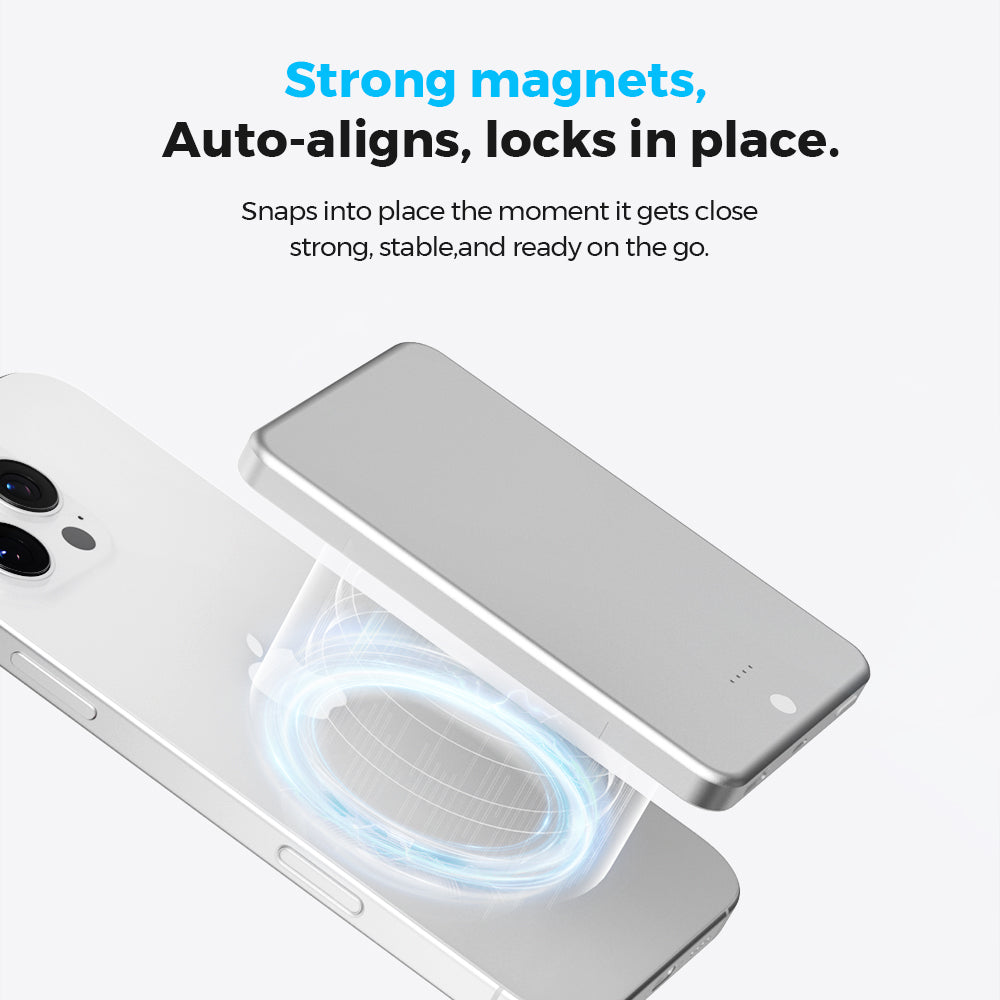 Zero Power Metal 5000-  World's Thinnest Power Bank