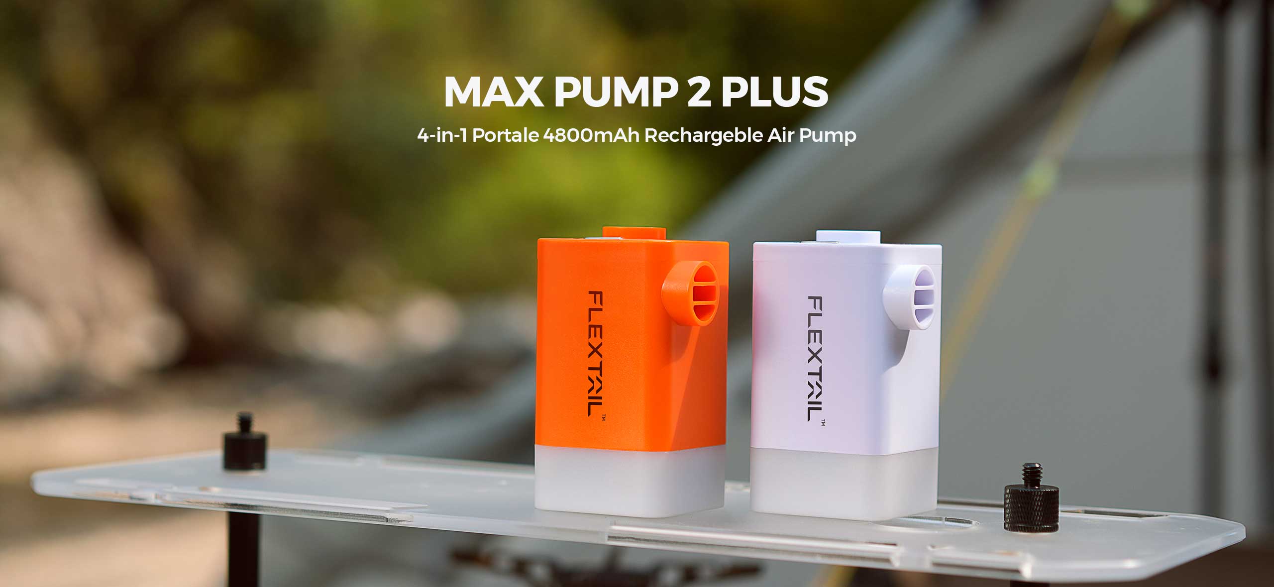 MAX PUMP 2 PLUS  Rechargeable Air Pump