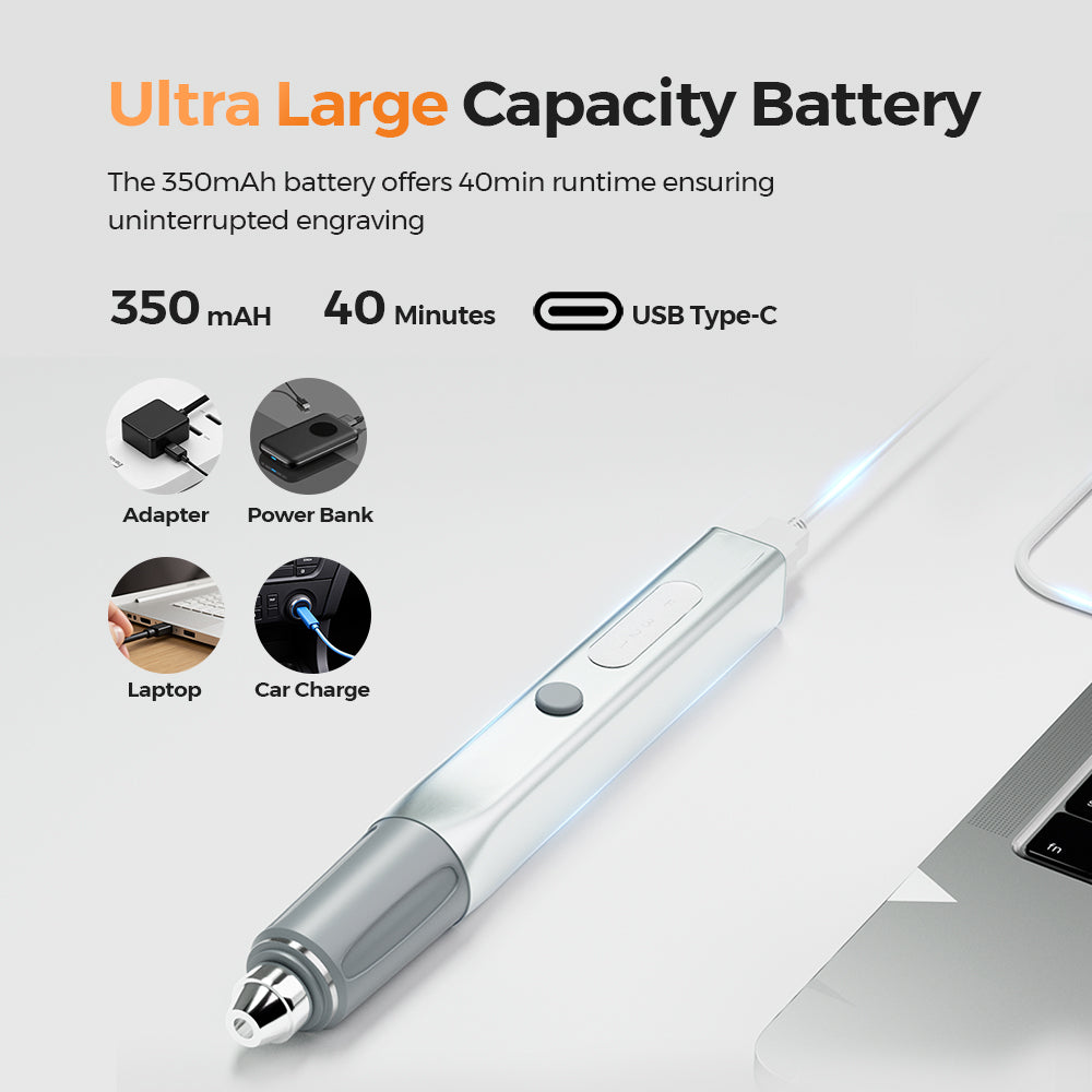 Engraving Pen - USB Rechargeable DIY Engraving Pen
