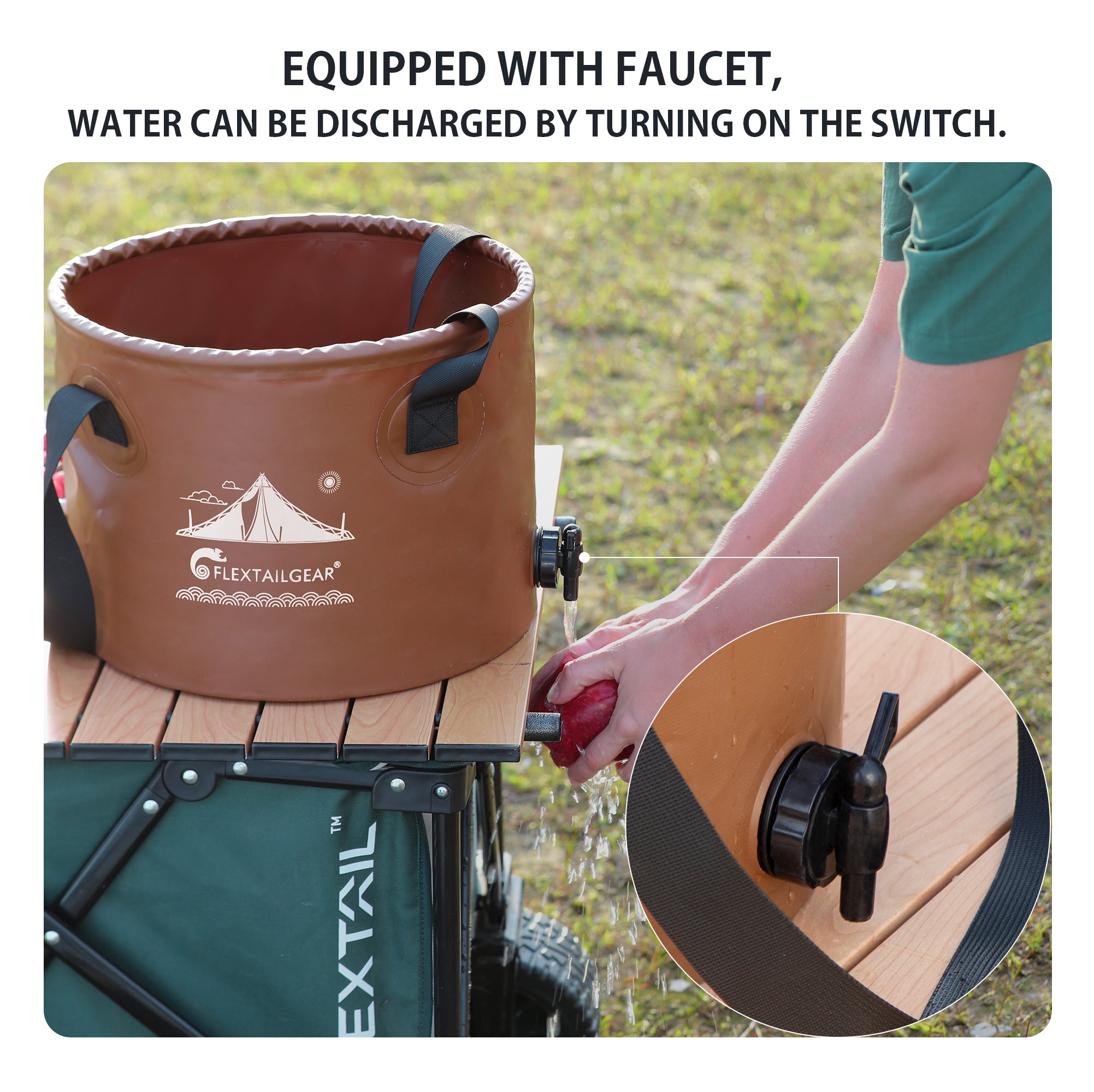 COZY BUCKET-Foldable Waterproof Round Camping Bucket - Dreammodernbuy