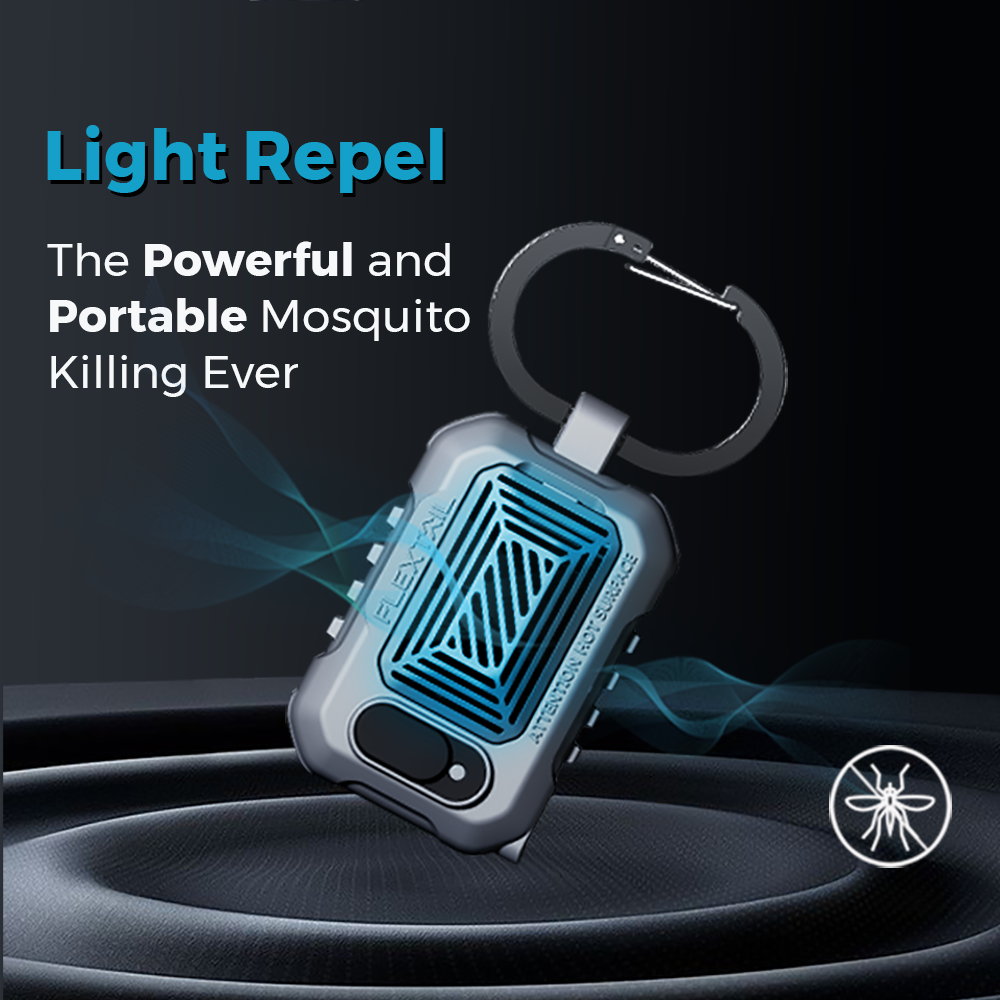 LIGHT REPEL-The Most Portable Battery-Free Mosquito Repellent Ever - Dreammodernbuy