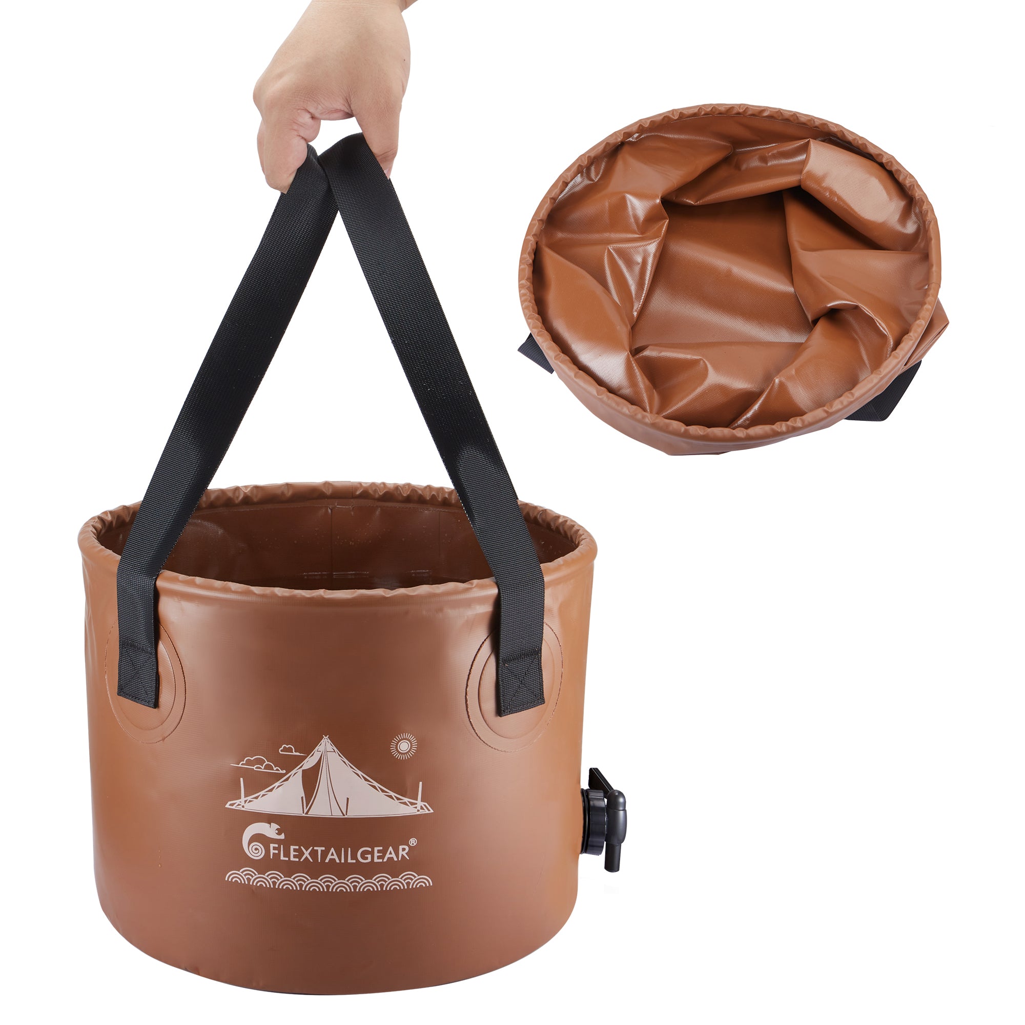 COZY BUCKET-Foldable Waterproof Round Camping Bucket - Dreammodernbuy